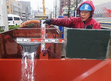井戸調査は重要◎ボルトの落下を発見!!